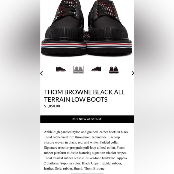 Thom Brown all terrain boots. Size 9. NWOT. - Picture 5 of 9